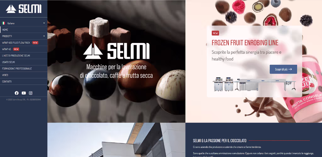 1. Selmi – Artisan Chocolate Machinery Experts 1. Selmi – Artisan Chocolate Machinery Experts