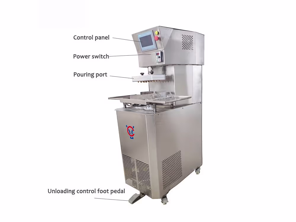 TTJ40 Chocolate Tempering Mould Machine 01 TTJ40 Chocolate Tempering Mould Machine 01