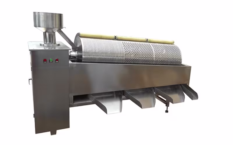 Chocolate tempering and enrobing combo unit Chocolate tempering and enrobing combo unit