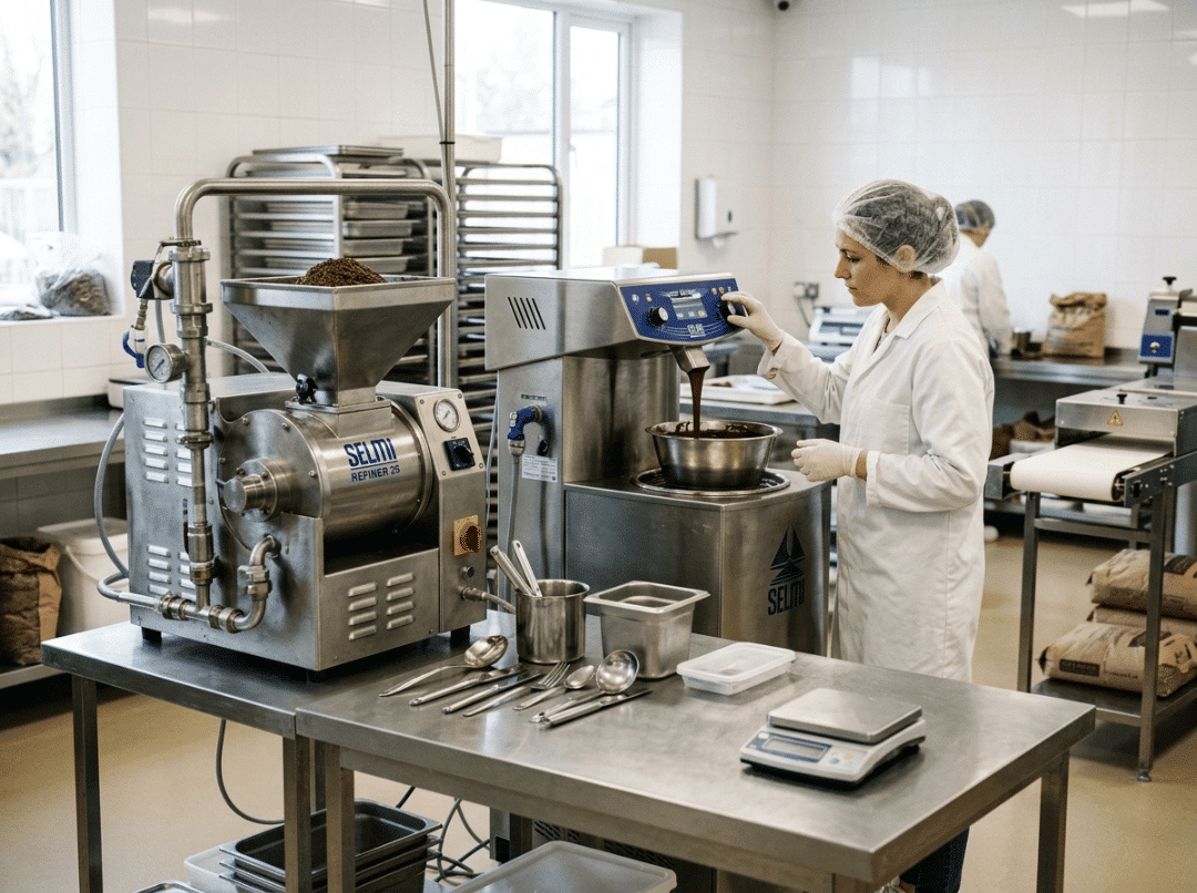 Commercial chocolate processing equipment Commercial chocolate processing equipment