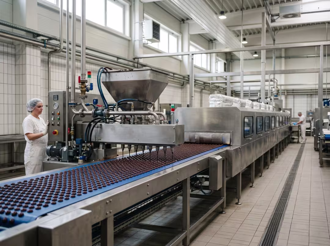 chocolate drop production line