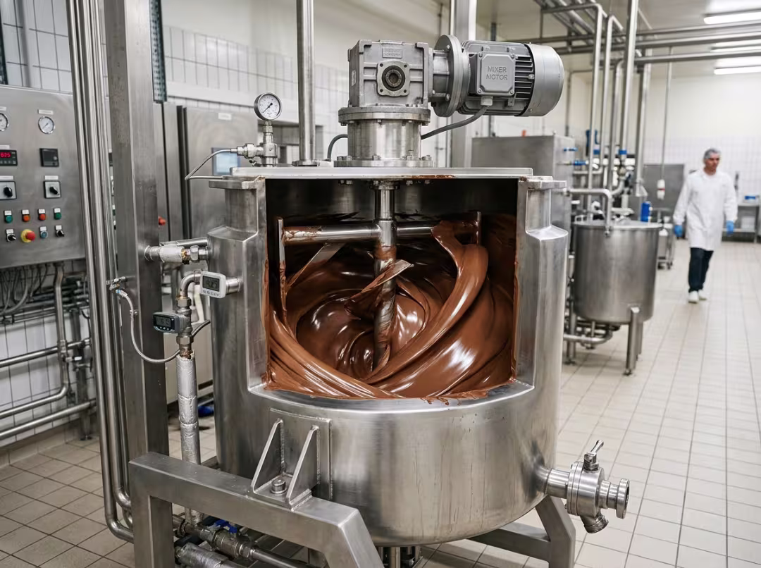 industrial chocolate melting machine