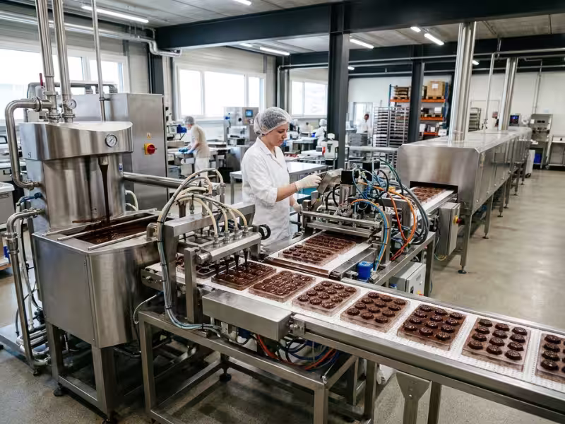 100 kg chocolate line