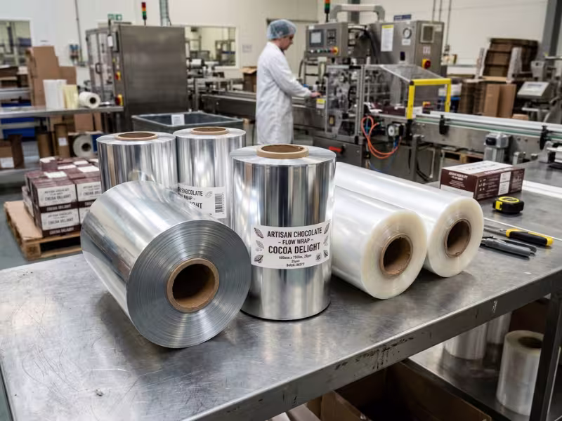 packaging film for chocolate bars packaging film for chocolate bars